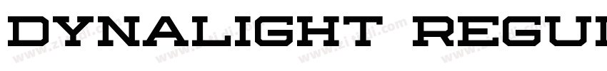 Dynalight Regular字体转换 Dynalight Regular字体转换